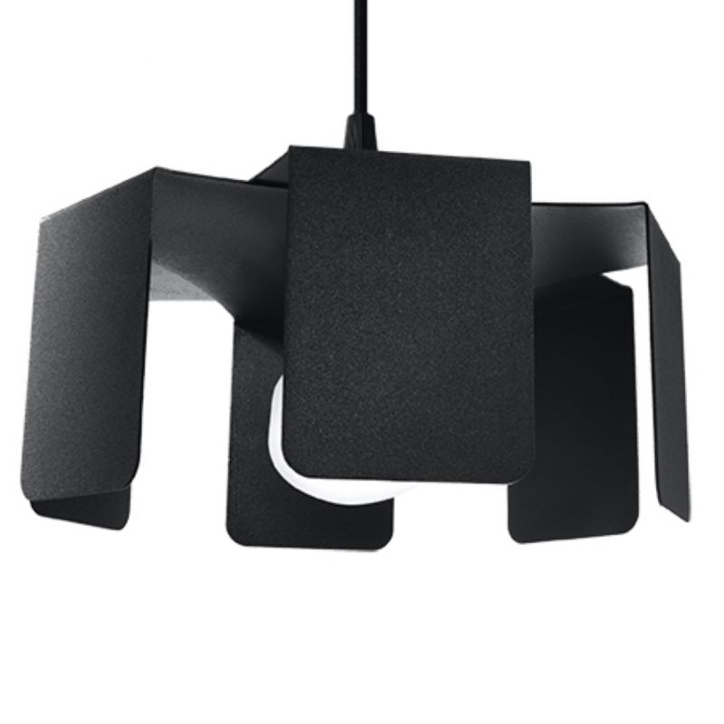 Lampa wisząca Sollux Lighting TULIP czarny 1 szt.