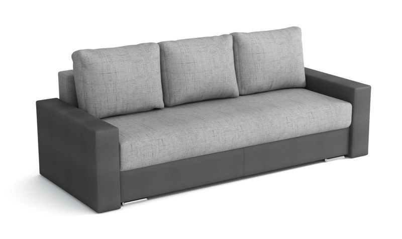 Sofa rozkładana sprężyny bonell Bonni Klass Plus Grafit/Srebrny 1 szt.
