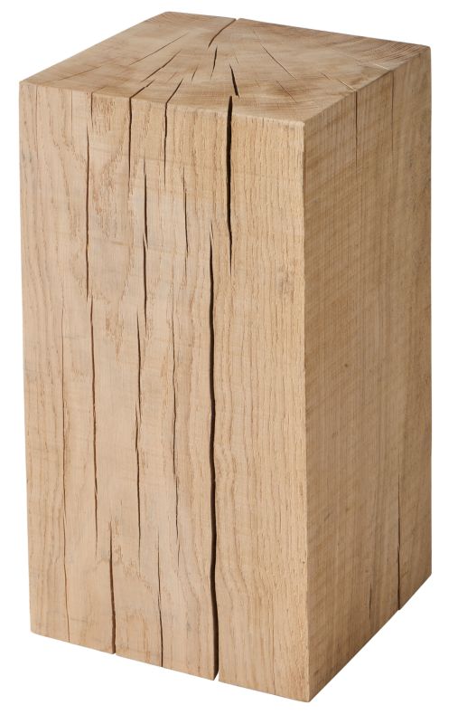 Pniak kwadratowy 250 x 250 x 45 mm dąb