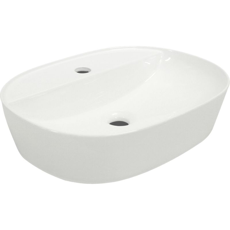Umywalka nablatowa Kerra KR-860 biała 1 szt