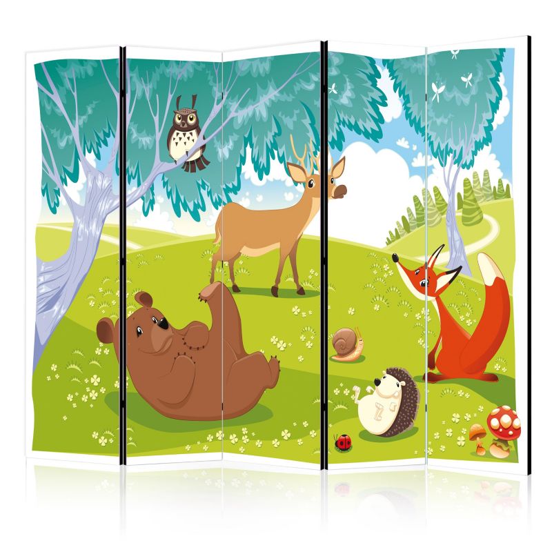 Parawan dwustronny Artgeist Dla dzieci 225x172 cm Dla dzieci 1 szt