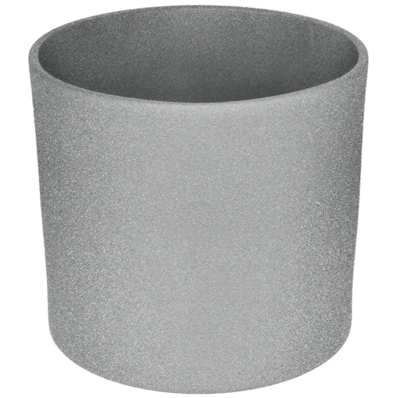 Osłonka Ceramik walec 23 cm szary