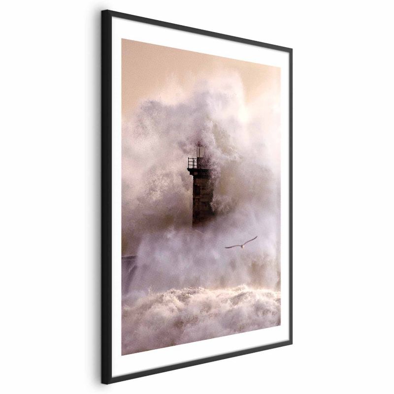 Plakat Artgeist Sztorm 40x60 cm z ramą czarną 1 szt