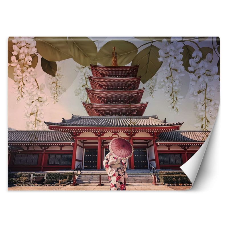 Fototapeta Feeby Gejsza i świątynia Senso Ji w Tokio 368x254 1 szt