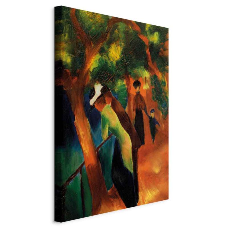 Obraz Artgeist Słoneczna droga 80 x 120 cm płótno włoskie 1 szt
