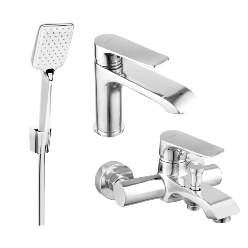 Zestaw wannowy Mexen Pecos chrom 72703R62-00 1 szt.