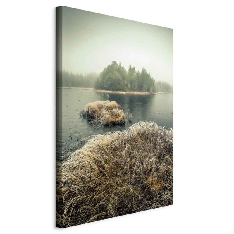 Obraz Artgeist Jesień na mokradłach 40 x 60 cm płótno włoskie 1 szt