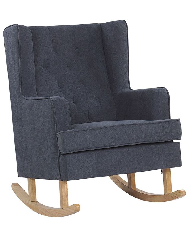 Fotel bujany Trondheim Ciemnoszary 1 szt.