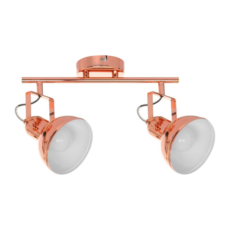 Lampa Sufitowa SPOT Light 2xE27 Max.60W Miedziany Blask, Nowoczesny Design od Polskiego Producenta, 1 szt.