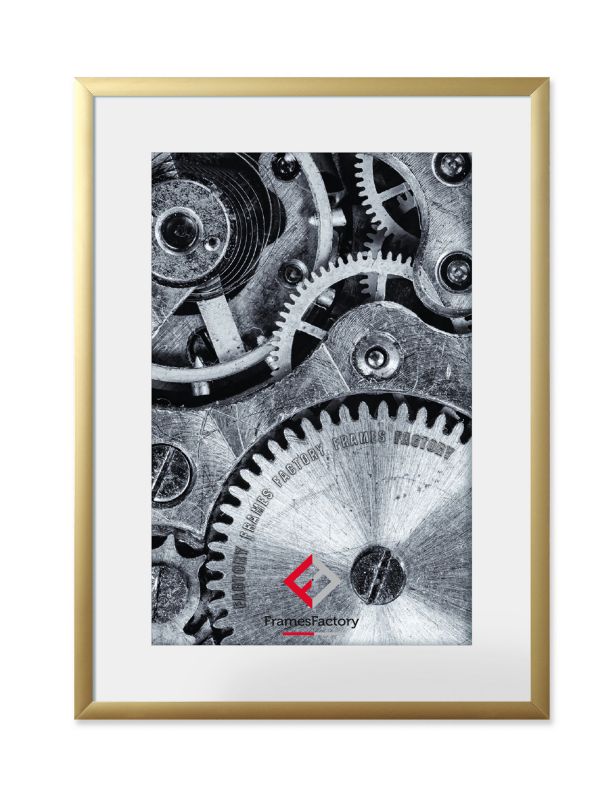 Ramka aluminiowa Frames Factory złota 18x24 1szt.