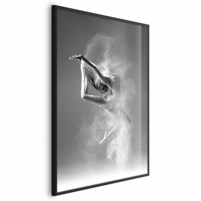 Plakat Artgeist Baletnica 21x30 cm z ramą czarną 1 szt