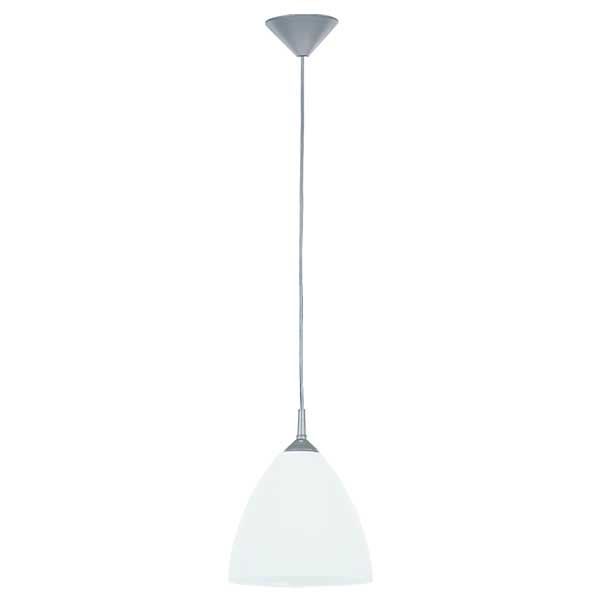 Lampa sufitowa żyrandol Dawid 1 x 60 W E27 srebrna
