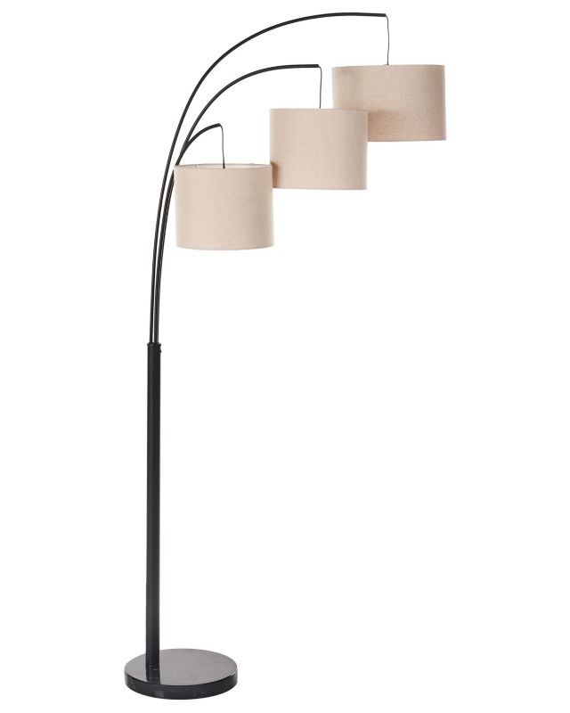 Lampa podłogowa Caroni Len Beżowy 1 szt.