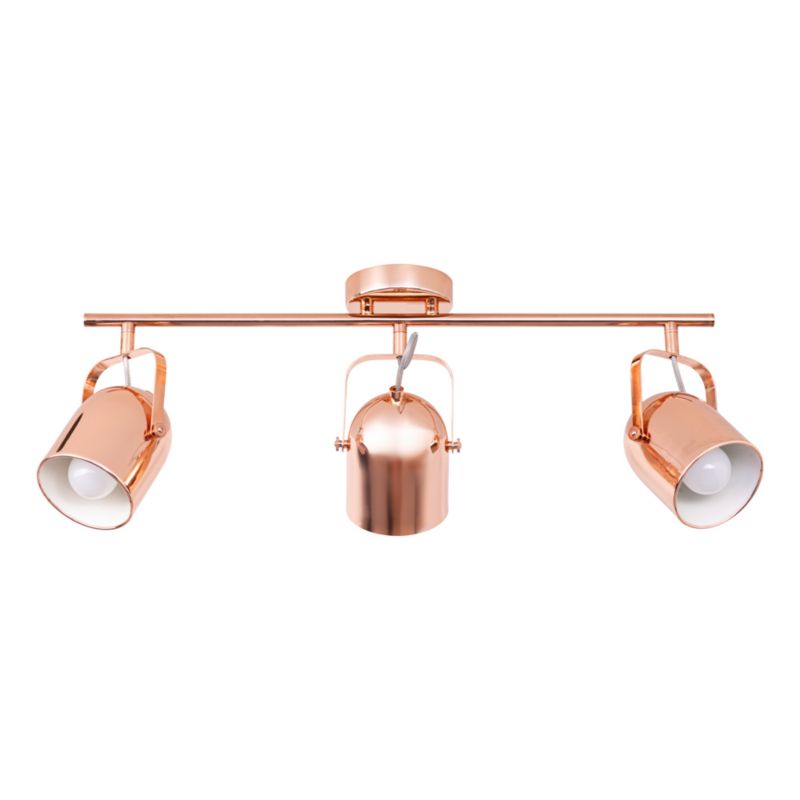 Lampa Sufitowa SPOT Light 3xE27 Max.60W Subtelna Miedź w Nowoczesnym Stylu, , 1 szt.