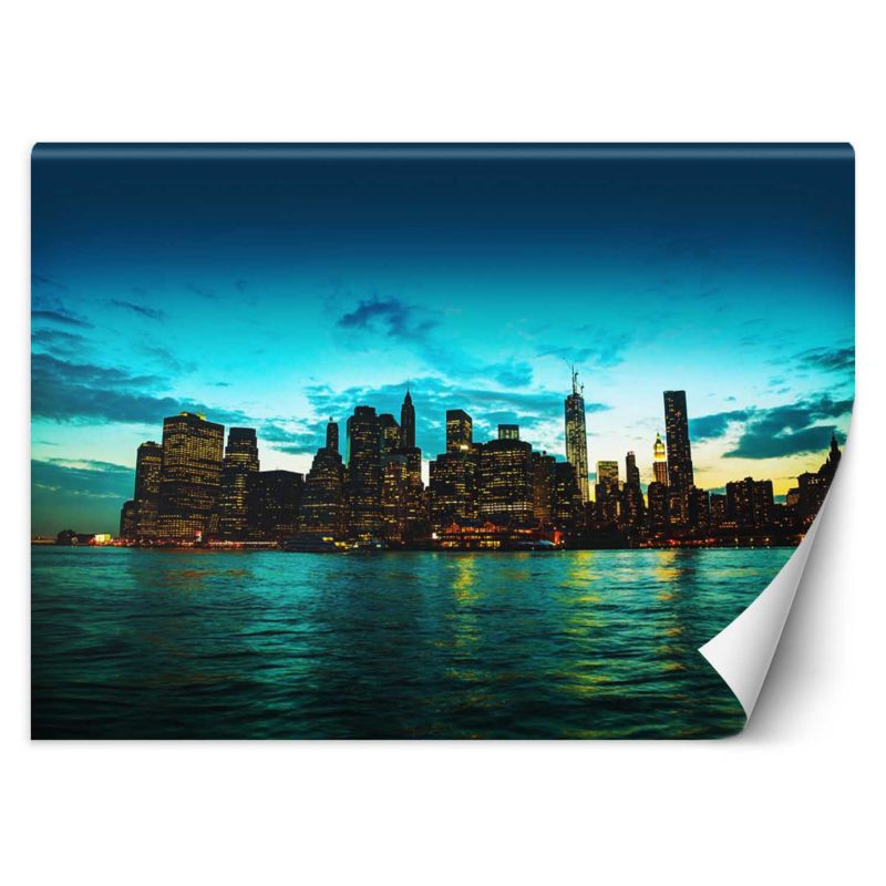 Fototapeta Feeby Manhattan zachód słońca 200x140 1 szt