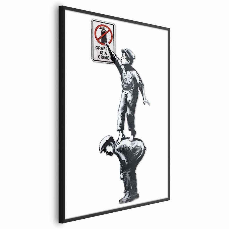 Plakat Artgeist Graffiti 21x30 cm z ramą czarną 1 szt