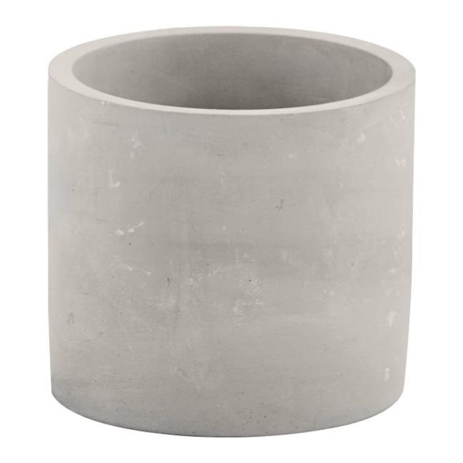 Osłonka doniczki Etno 14 cm szara