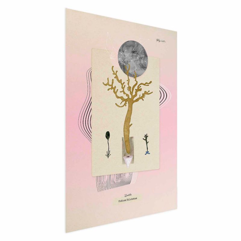 Plakat Artgeist Niezwykła roślina 21x30 cm bez ramy 1 szt