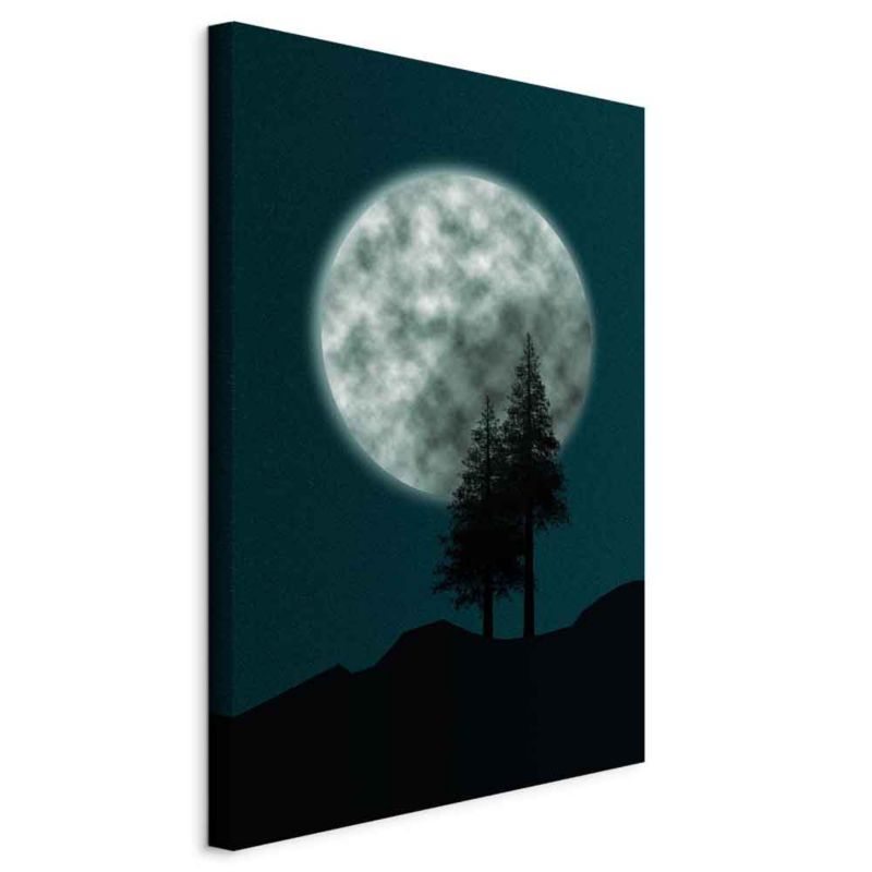 Obraz Artgeist Pełnia księżyca 20 x 30 cm płótno włoskie 1 szt
