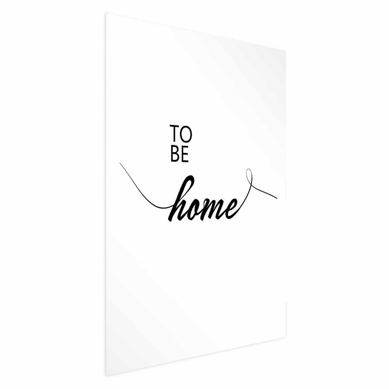 Plakat Artgeist To Be Home 60x90 cm bez ramy 1 szt