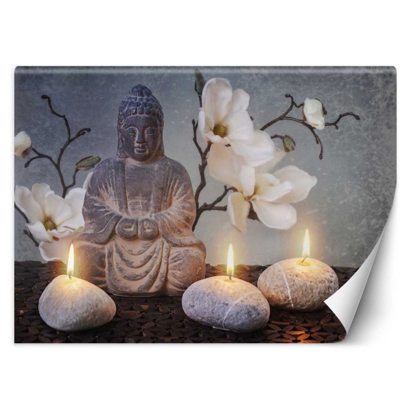Fototapeta Feeby Budda i świece 150x105 1 szt