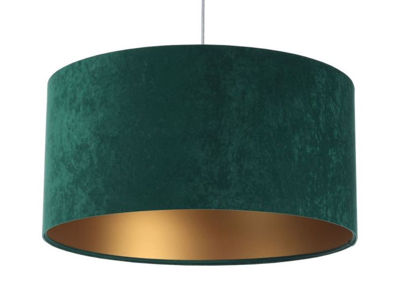 Lampa Bps Koncept wisząca HOME 60 zielona/złota 1 szt
