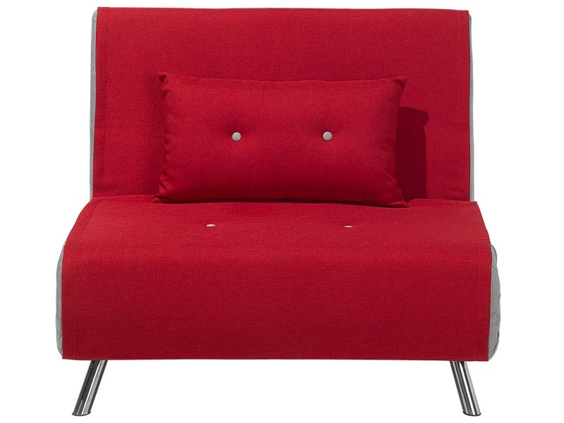 Sofa rozkładana Farris Czerwony 1 szt.