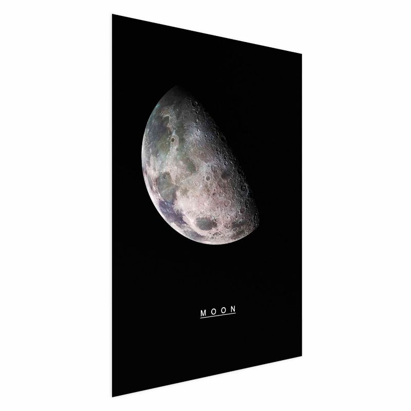Plakat Artgeist Księżyc 29,7x42 cm bez ramy 1 szt