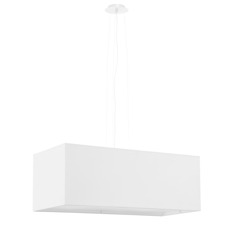 Żyrandol Sollux Lighting SANTA BIS 80 biały 1 szt.