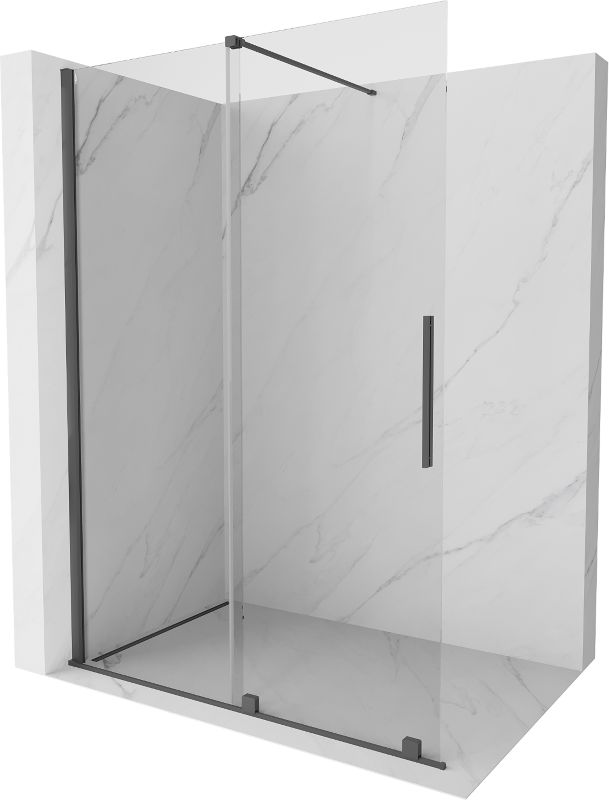 Ścianka prysznicowa Mexen Velar gun gray 130x200 cm 871-130-000-03-66 1 szt.