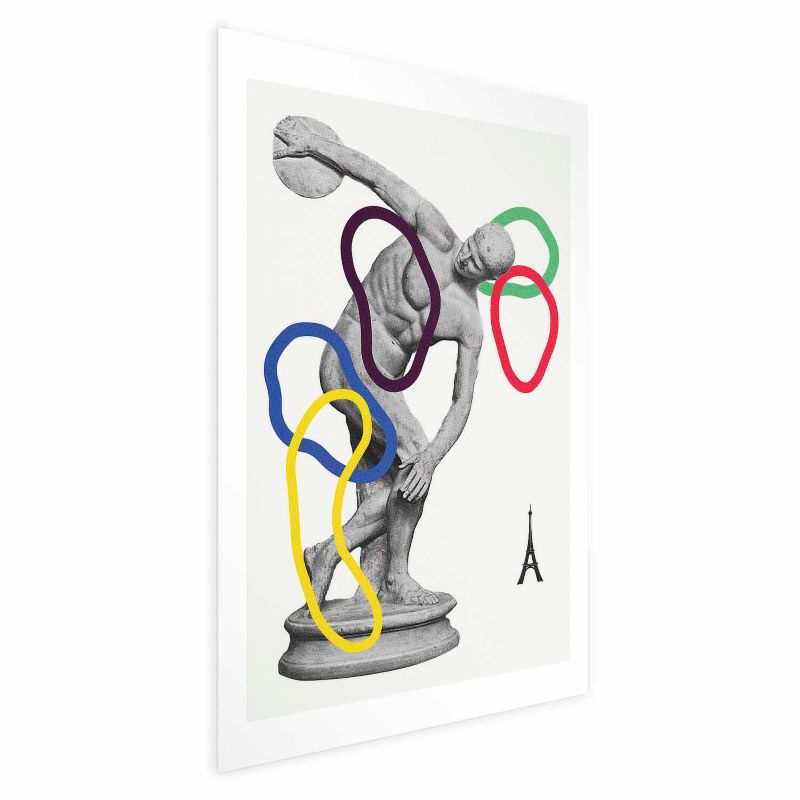 Plakat Artgeist Rzut dyskiem 40x60 cm bez ramy 1 szt