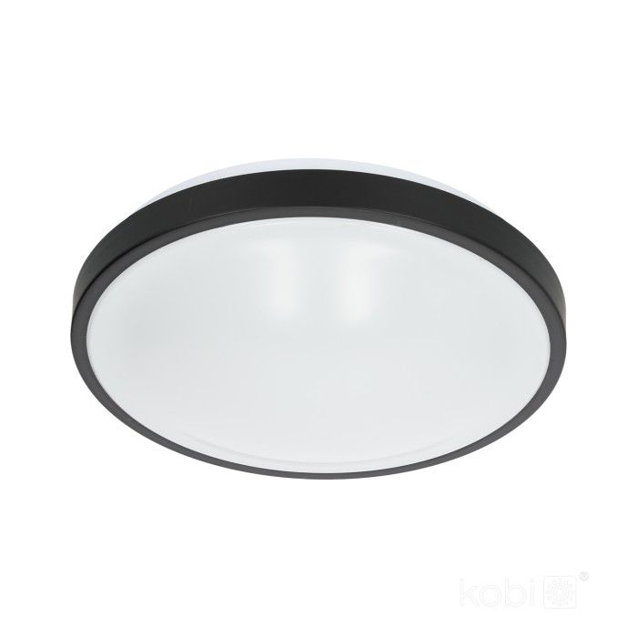 Plafon ROMERO 2xE27 czarna Kobi