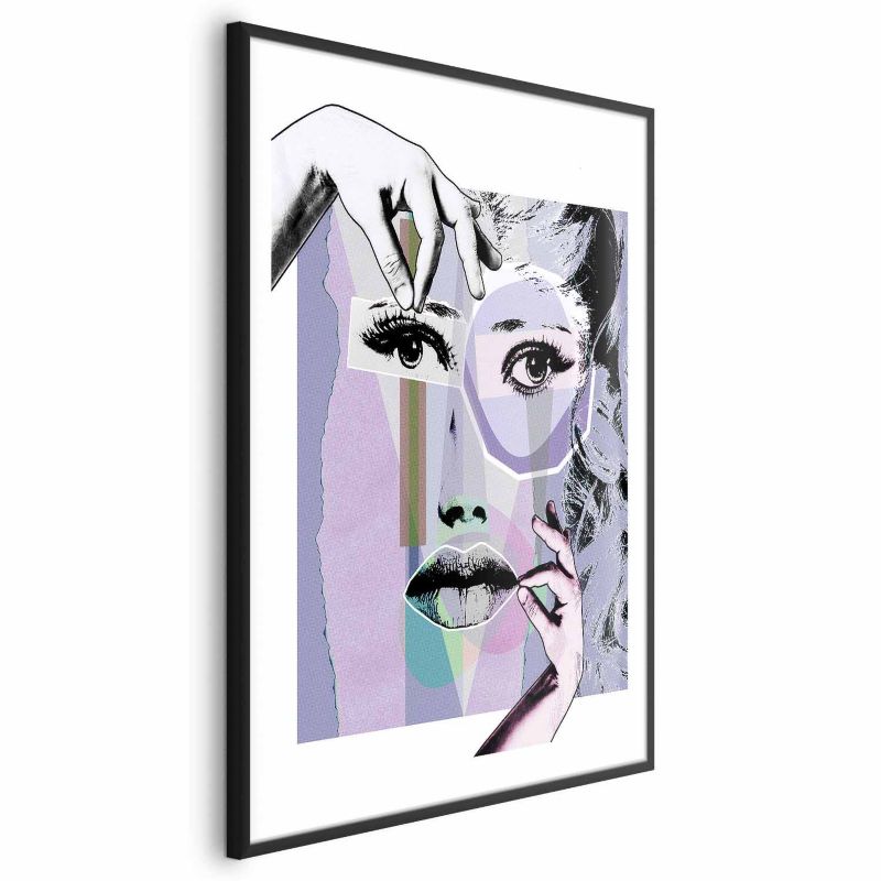 Plakat Artgeist Chirurgia plastyczna 29,7x42 cm z ramą czarną 1 szt