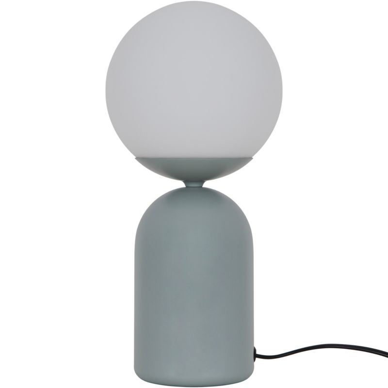 Lampa stołowa GoodHome Carterton 1 X E14 szara
