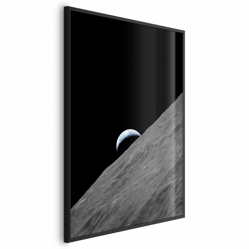 Plakat Artgeist Samotna planeta 60x90 cm z ramą czarną 1 szt
