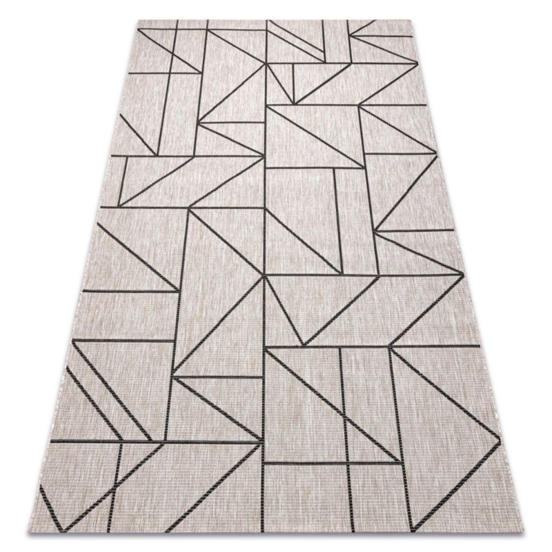 Dywan zewnętrzny Floorlux RugsX 140x200 cm szary DEV1227 1 szt.