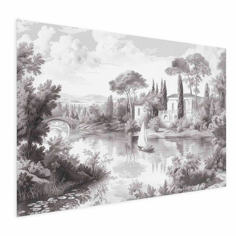 Plakat Artgeist Pejzaż vintage 60x40 cm bez ramy 1 szt