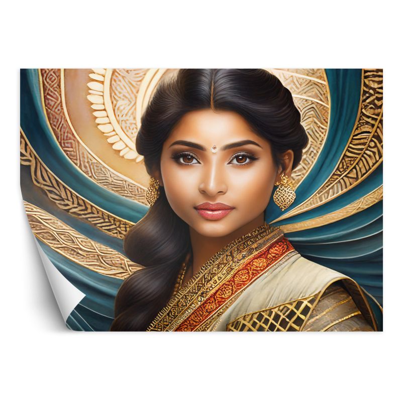 Fototapeta Feeby Kobieta Portret Mandala 350x245 1 szt