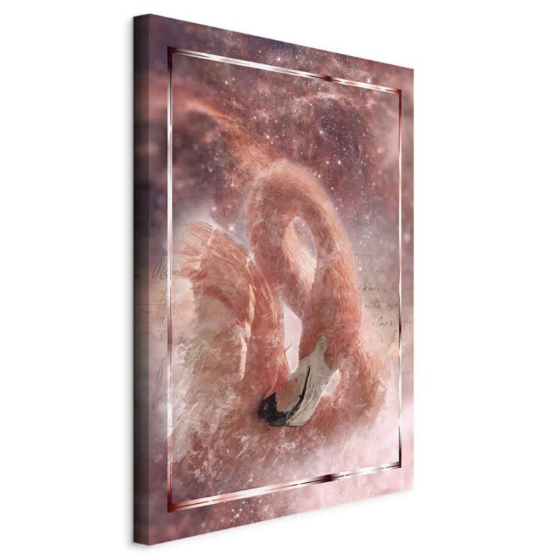 Obraz Artgeist Kosmiczny flaming 20 x 30 cm flizelina 1 szt