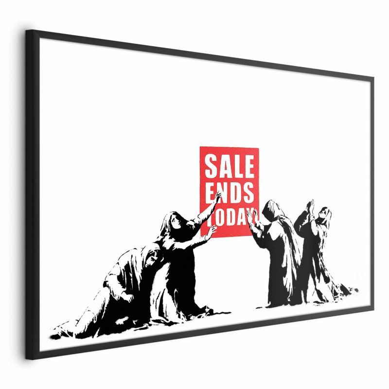 Plakat Artgeist Wyprzedaż 42x29,7 cm z ramą czarną 1 szt