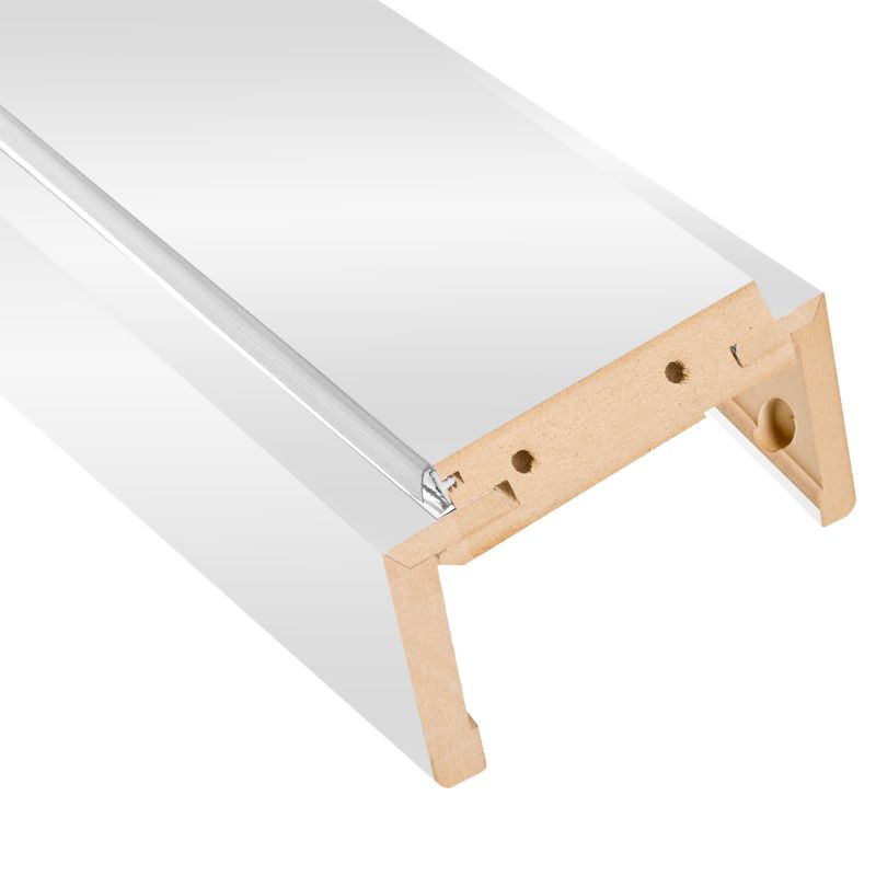 Belka ościeżnicy regulowana Fortia 140-180 mm 8 cm 90 stopni 90 biały premium