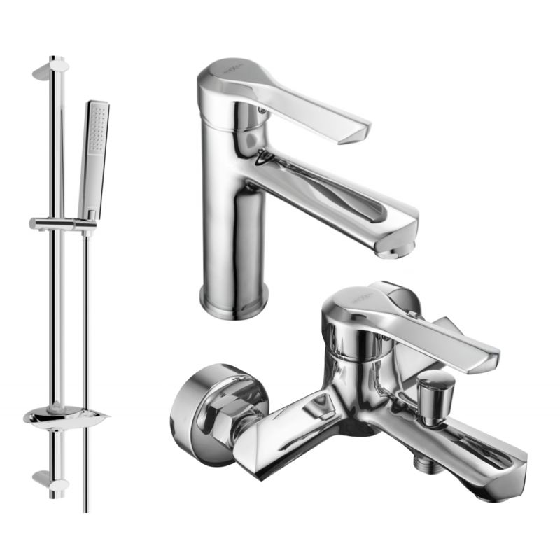 Zestaw wannowy Mexen Sabre chrom 72103DB72-00 1 szt.