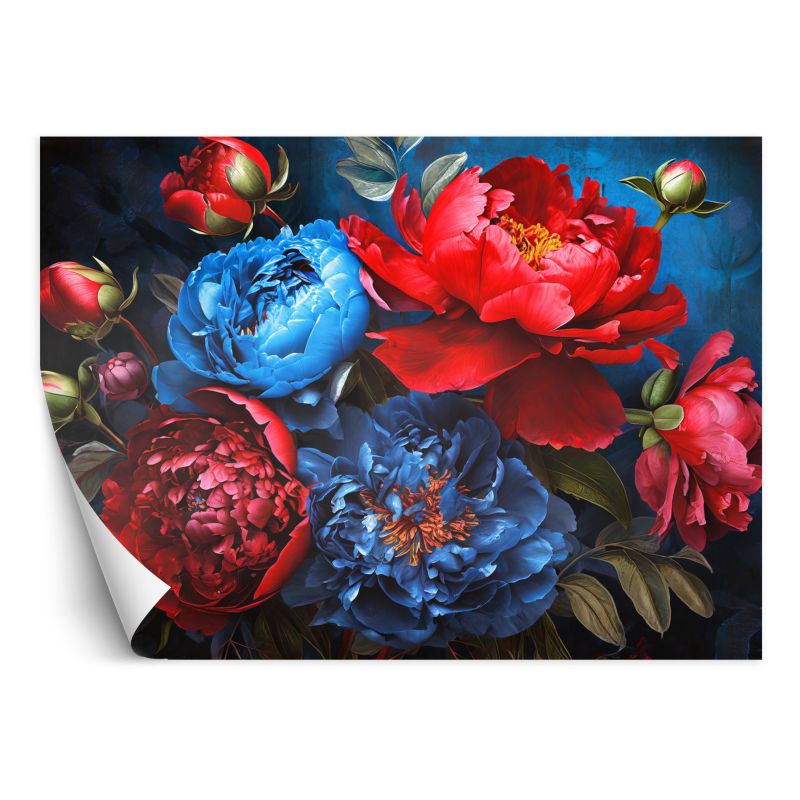 Fototapeta Feeby Piwonia Tulipany Kwiaty 150x105 1 szt