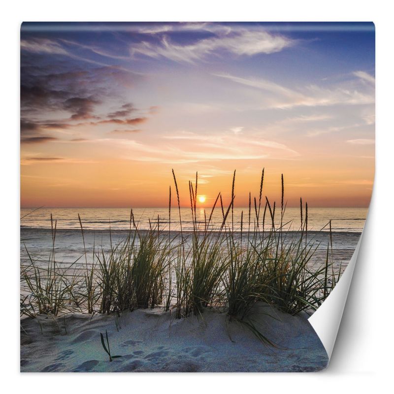 Fototapeta Feeby Plaża morze zachód słońca 300x300 1 szt
