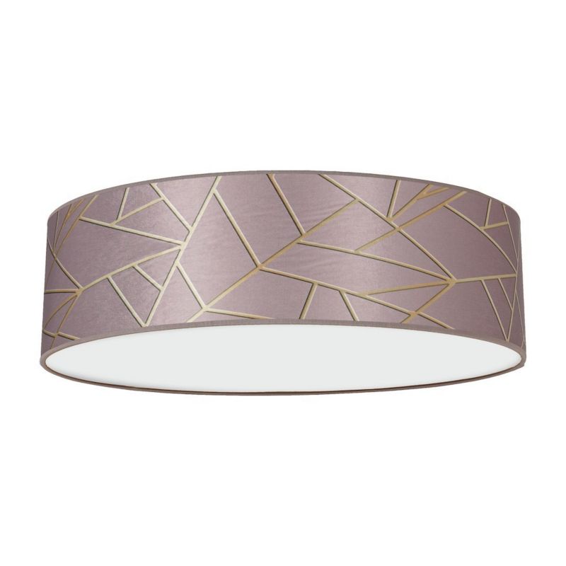 Lampa sufitowa Milagro Ziggy E27 45W różowy 1 szt.