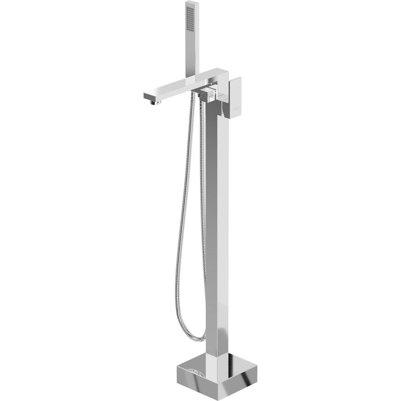 bateria wannowa wolnostojąca Mexen Urano chrom 102x22 cm 1 szt.