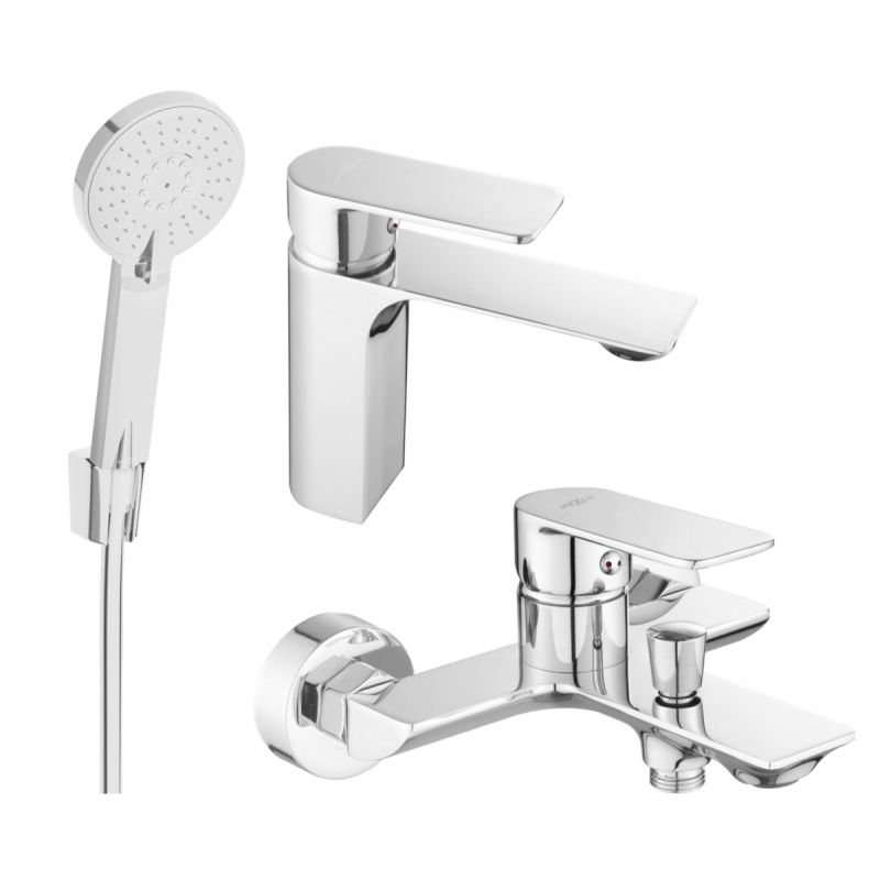 Zestaw wannowy Mexen Alexa chrom 71203R40-00 1 szt.