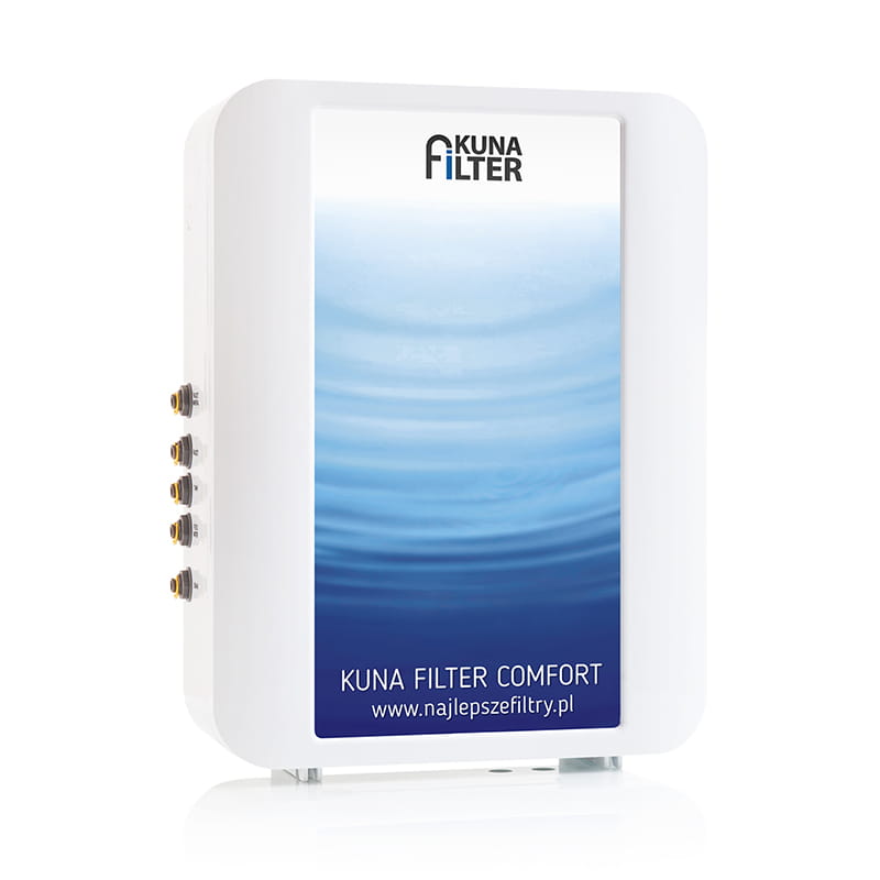 Filtr Kuna Filter Comfort. Czysta woda z minerałami w Twoim kranie. Polecany filtr do wody.