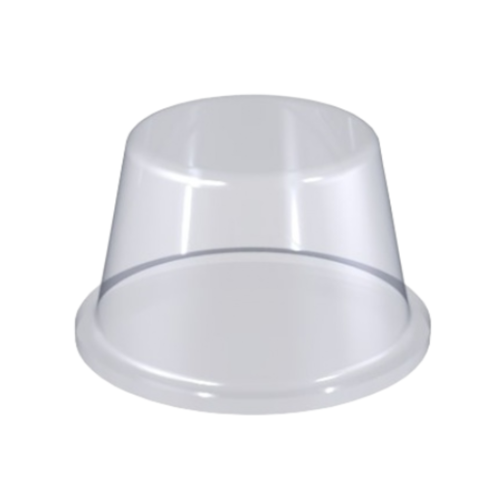 Stopka Bumpon Cylindryczna 12,7mm/6,2mm - 200szt, Transparentna - Opakowania.Online