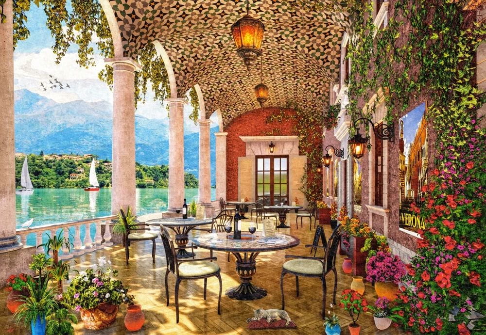 Castorland Puzzle 1500 el. Lakeside Terrace